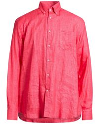 Paul & Shark - Shirt Linen - Lyst