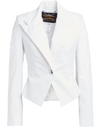 Vivienne Westwood - Blazer Cotton, Elastane, Polyester, Acetate - Lyst