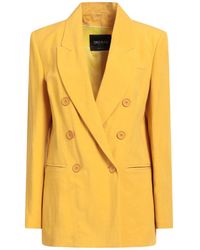 BRERAS Milano - Blazer Viscose, Linen - Lyst