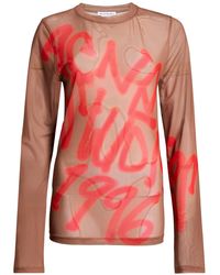 Acne Studios - Top Polyester, Elastane - Lyst