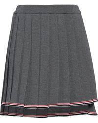 Thom Browne - Lead Mini Skirt Virgin Wool, Polyamide, Elastane - Lyst