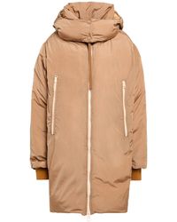 Alysi - Camel Puffer Polyamide, Cotton, Elastane, Polyester - Lyst