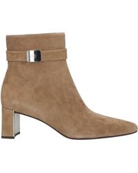 Tory Burch - Sand Ankle Boots Leather - Lyst