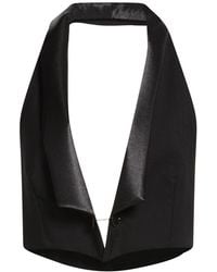 Erika Cavallini Semi Couture - Top Viscose, Polyamide, Metallic Fiber, Elastane - Lyst