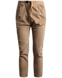 White Sand - Pants Cotton, Lyocell, Elastane - Lyst