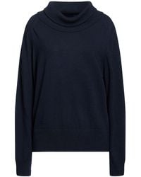 Alpha Studio - Midnight Turtleneck Wool, Viscose, Polyamide, Cashmere - Lyst