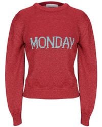 Alberta Ferretti - Sweater Polyamide, Elastane, Polyester, Virgin Wool - Lyst