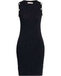 Rinascimento - Mini Dress Viscose, Metallic Fiber, Polyamide, Elastane - Lyst