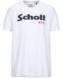 Schott Nyc - T-shirt - Lyst