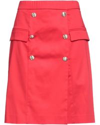 Clips More - Mini Skirt Cotton, Elastane - Lyst