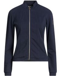 EA7 - Sweatshirt Cotton, Elastane - Lyst