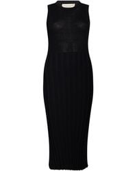 FILIPPO DE LAURENTIIS - Midi Dress Viscose, Nylon - Lyst