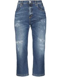 Siviglia Denim Capris - Blue