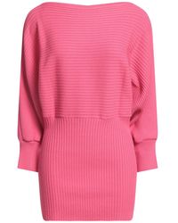 Cristina Gavioli - Fuchsia Sweater Modal, Acrylic, Polyamide - Lyst