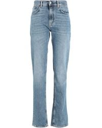 Acne Studios - Denim Trousers - Lyst