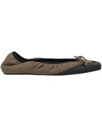 ARMARIUM - Military Ballet Flats Leather - Lyst