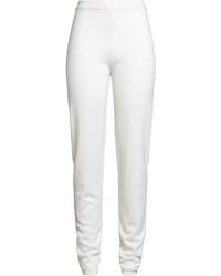 Eleventy - Ivory Pants Wool, Viscose, Cashmere - Lyst