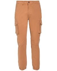 Gas - Pants Cotton, Elastane - Lyst