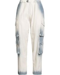 White Sand - Pants Cotton - Lyst