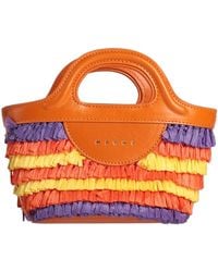 Marni - Handbag Viscose, Cow Leather, Brass, Zinc, Aluminum - Lyst
