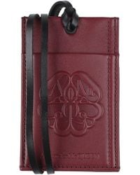 McQueen - Cardholder Leather - Lyst