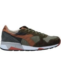 Diadora - Military Sneakers Soft Leather, Textile Fibers - Lyst