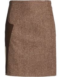 Moschino - Midi Skirt Acrylic, Polyester, Wool, Silk, Elastane - Lyst