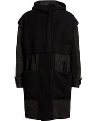 Hevò - Coat Virgin Wool, Polyamide - Lyst