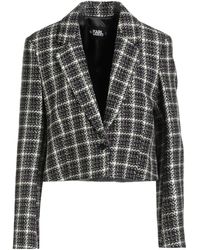 KARL LAGERFELD - Blazer Polyester, Acrylic, Viscose, Elastane - Lyst