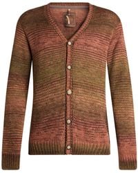 OVER/D - Military Cardigan Acrylic, Viscose, Wool, Polyester - Lyst