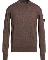 Peuterey - Dark Sweater Cotton, Wool - Lyst