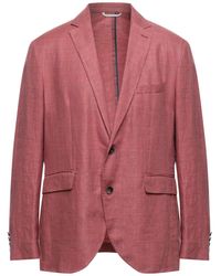 hackett linen blazer