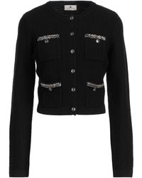 Elisabetta Franchi - Strickjacke - Lyst