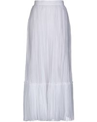 Valentino Falda larga - Blanco