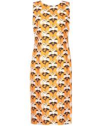 Maria Grazia Severi Vestito al ginocchio - Arancione