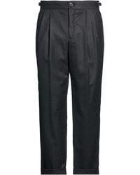 Caruso - Charcoal Pants Wool - Lyst