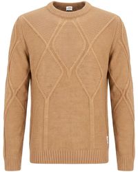 Berna - Camel Sweater Wool, Acrylic, Viscose, Alpaca Wool - Lyst
