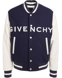 Givenchy - Jacket Calfskin, Wool, Polyamide - Lyst