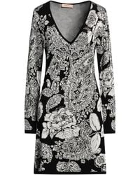 Twinset - Mini Dress Viscose, Polyester - Lyst