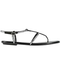 Loriblu - Thong Sandal Leather - Lyst