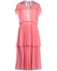 Alberta Ferretti - Midi Dress - Lyst