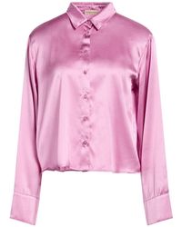Purotatto - Shirt Silk, Elastane - Lyst