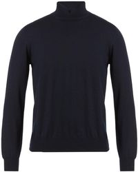 Barba Napoli - Midnight Turtleneck Virgin Wool - Lyst