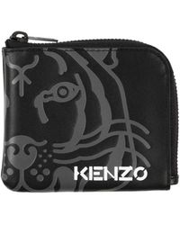 KENZO - Coin Purse Cow Leather - Lyst