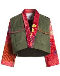 De'Hart - Military Jacket Cotton, Silk - Lyst