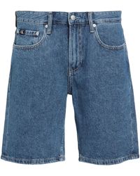 Calvin Klein - Shorts Jeans - Lyst