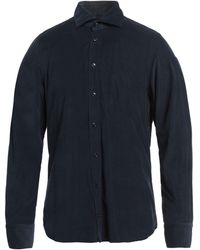 EDWARD COPPER - Midnight Shirt Cotton - Lyst