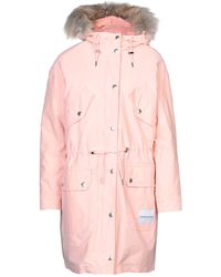 Calvin Klein Lange Jacke - Pink