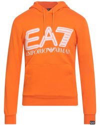 EA7 - Sweatshirt Cotton - Lyst