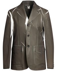 Comme des Garçons - Khaki Blazer Polyester - Lyst